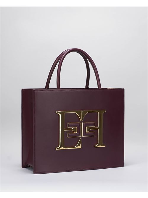 Borsa a mano media con logo Elisabetta Franchi ELISABETTA FRANCHI | Borsa | BS05A46E2CG3